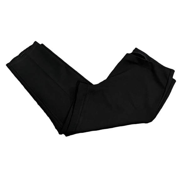 EILEEN FISHER BLACK SYSTEM STRETCH PONTE SLIM PANT - Picture 5 of 13